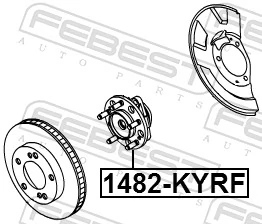 Wheel Hub 1482-KYRF