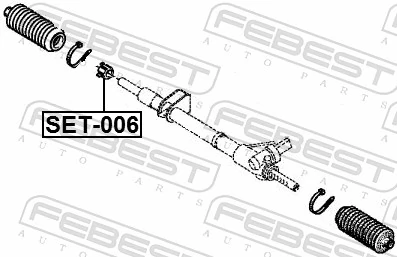 Repair Kit, steering gear SET-006