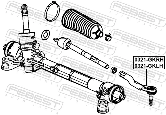 Tie Rod End 0321-GKRH