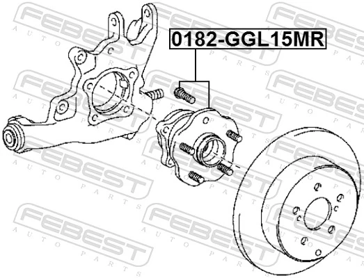 Wheel Hub 0182-GGL15MR