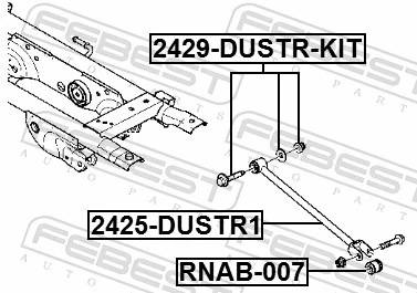Camber Correction Screw 2429-DUSTR-KIT