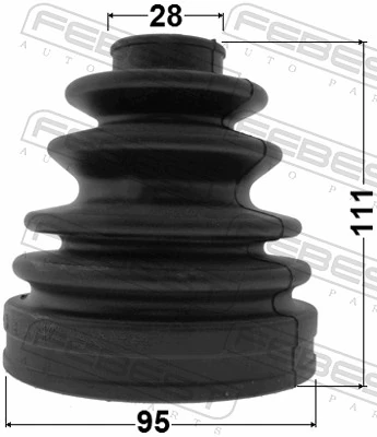 Bellow Kit, drive shaft 0117-KDN165