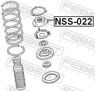 Suspension Strut Support Mount NSS-022