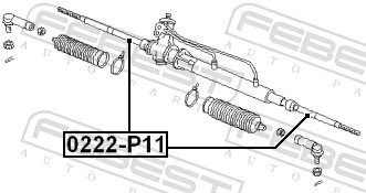 Inner Tie Rod 0222-P11