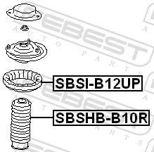 Protective Cap/Bellow, shock absorber SBSHB-B10R