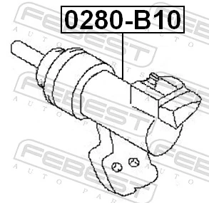 Slave Cylinder, clutch 0280-B10