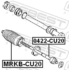 Inner Tie Rod 0422-CU20