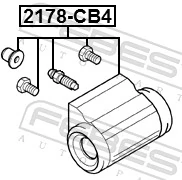 Wheel Brake Cylinder 2178-CB4