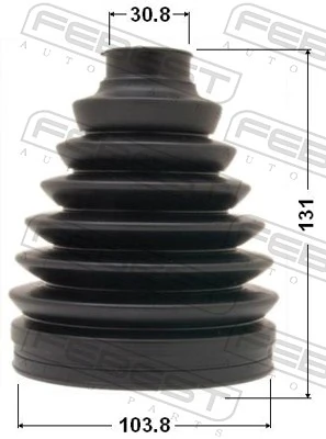 Bellow, drive shaft 0117P-067
