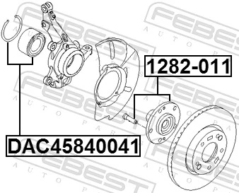 FEBEST 1282-011 Wheel Hub