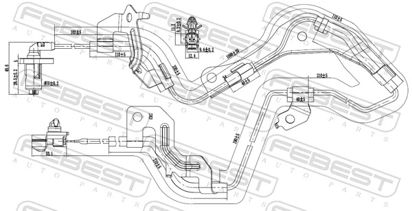 Sensor, wheel speed 04606-022