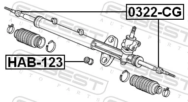 Inner Tie Rod 0322-CG
