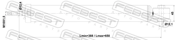 Shock Absorber 26110-003R