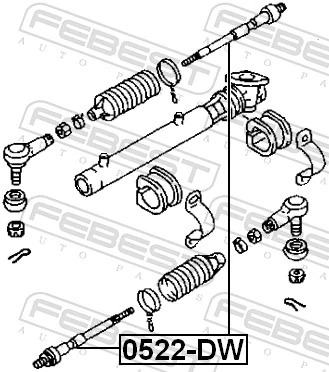 Inner Tie Rod 0522-DW