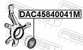 Wheel Bearing DAC45840041M