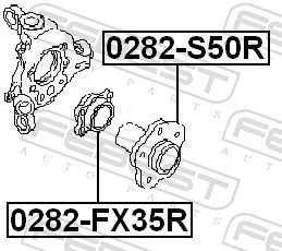 Wheel Hub 0282-S50R