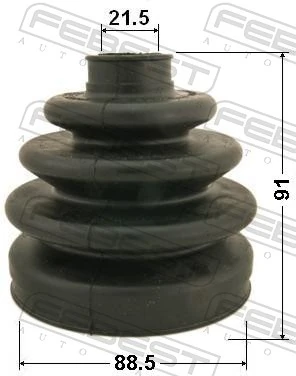 Bellow, drive shaft 0217-R20