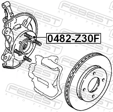 Wheel Hub 0482-Z30F