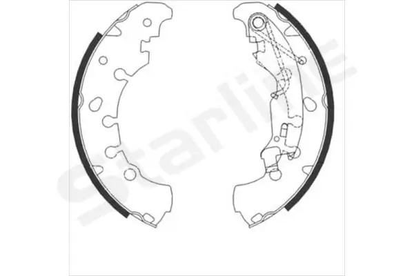 Brake Shoe Set BC 09090