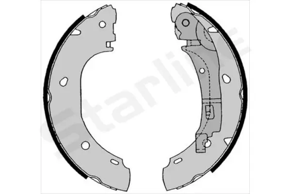 Brake Shoe Set BC 08540