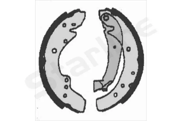 Brake Shoe Set BC 07110