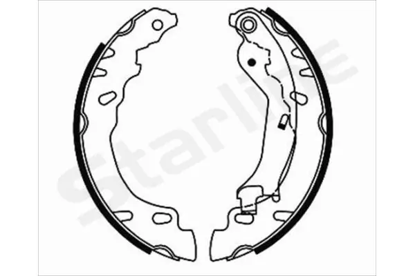Brake Shoe Set BC 08780
