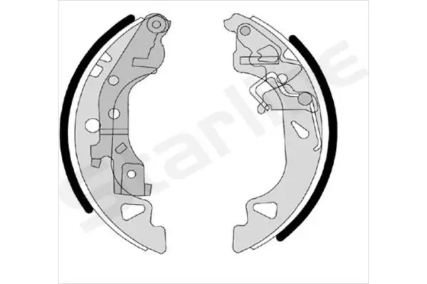 Brake Shoe Set BC 07680