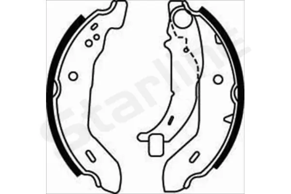 Brake Shoe Set BC 07480