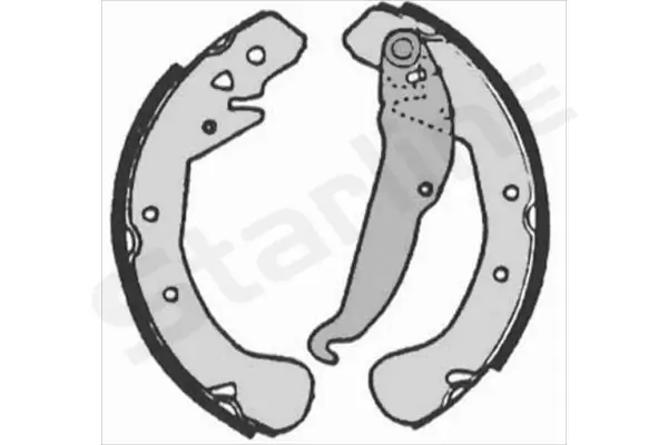 Brake Shoe Set BC 07200