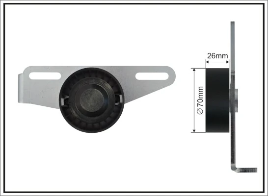 Belt Tensioner, V-ribbed belt 500059 SC
