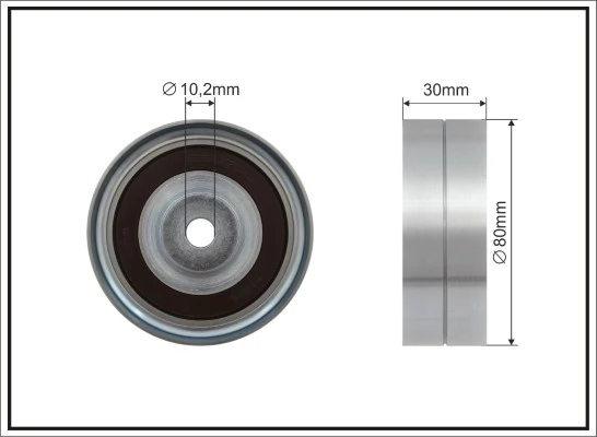 Deflection Pulley/Guide Pulley, timing belt 500126
