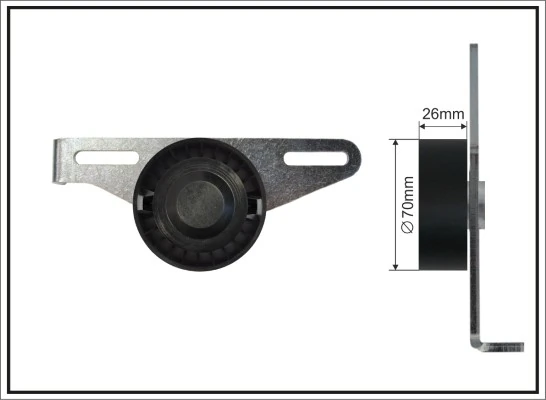 Belt Tensioner, V-ribbed belt 48-00 SC