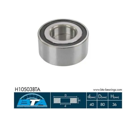 Wheel Bearing Kit H10503BTA