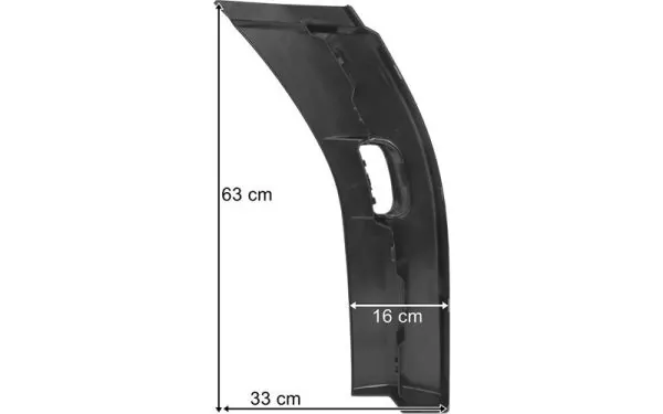 PACOL SCA-MG-014L Flaring, wing