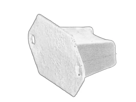 Leaf Spring Stop, auxiliary spring STR-1201234