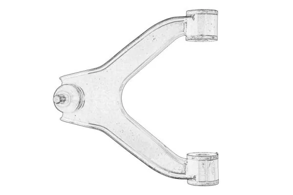 Control/Trailing Arm, wheel suspension STR-1201259