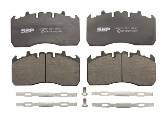 Brake Pad Set, disc brake 07-P29211