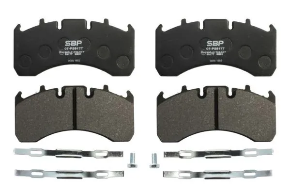 Brake Pad Set, disc brake 07-P29177