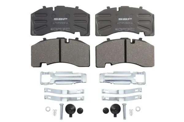 Brake Pad Set, disc brake 07-P29308