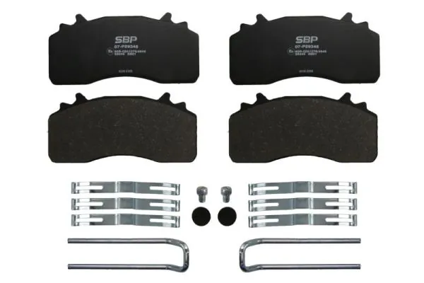Brake Pad Set, disc brake 07-P29345