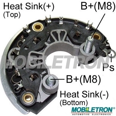 Rectifier, alternator RB-929H