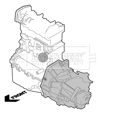 LEMFÖRDER 11226 01 Mounting, control/trailing arm