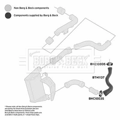 Charge Air Hose BTH1137
