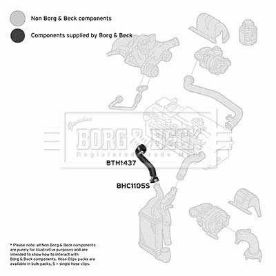 Charge Air Hose BTH1437