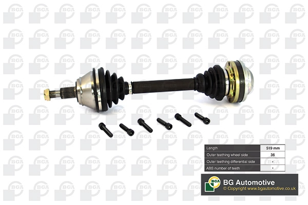 Drive Shaft DS9625L