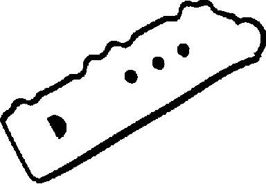 Gasket Set, cylinder head cover RK5379