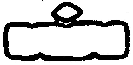 Gasket, cylinder head cover RC2361