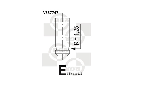 Exhaust Valve V537747