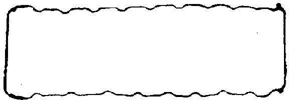 Gasket, oil sump OP1358