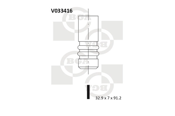 Exhaust Valve V033416